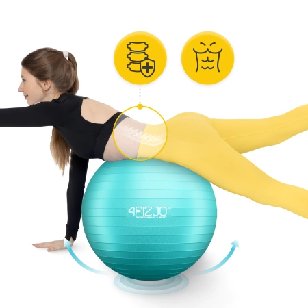 Minge gonflabilă de gimnastică pentru fitness 55 cm