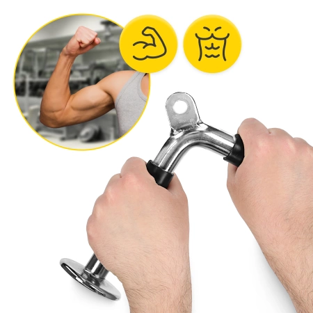 Mâner pentru tracțiuni în formă de V