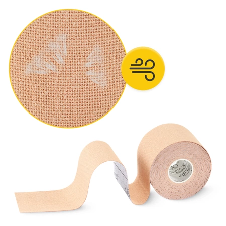 Bandă kinesiologică, Kinesio Tape, 5 cm x 5 m