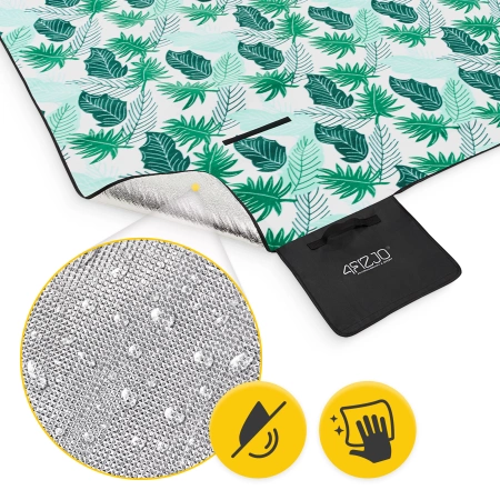 Pătură impermeabilă pentru picnic 200x200 cm