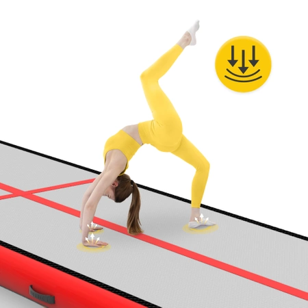 Pistă acrobatică AIR MAT 6 x 1 x 0,15 m cu pompă
