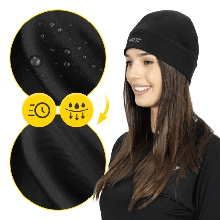 Căciulă termică unisex – elastică, neagră