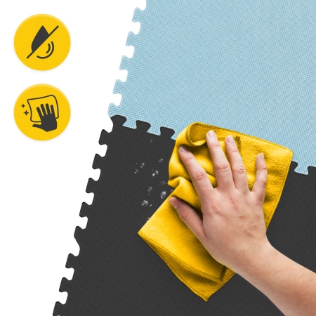 Set de 9 covorașe puzzle - „Cer albastru”