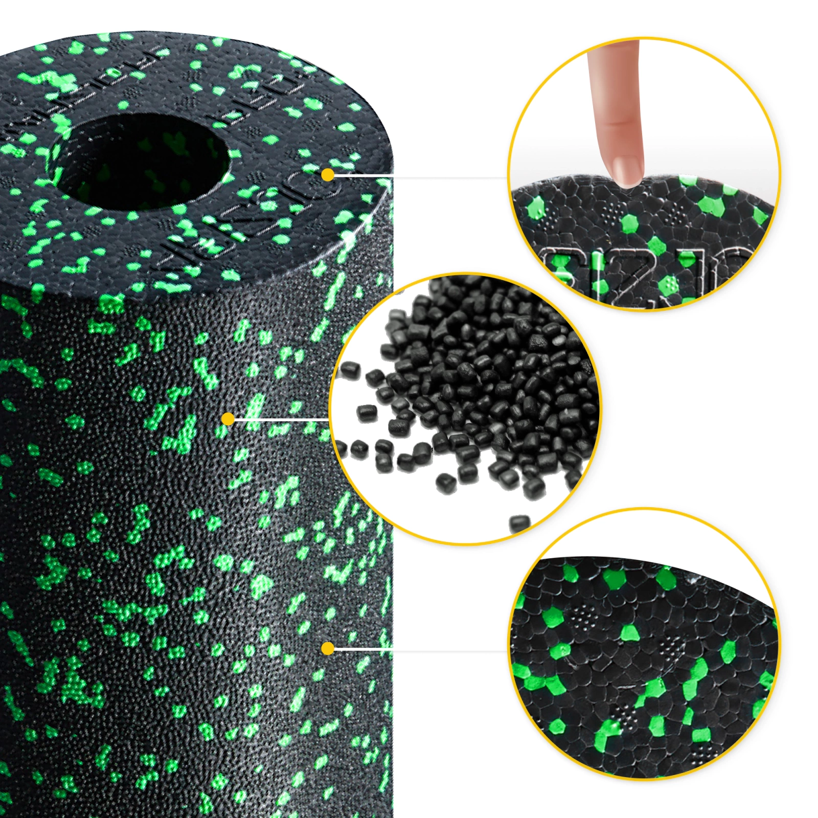 Set de rulare EPP: rolă + 2 mingi