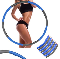 Hula Hoop pliabil cu proeminențe de masaj 1,2 kg