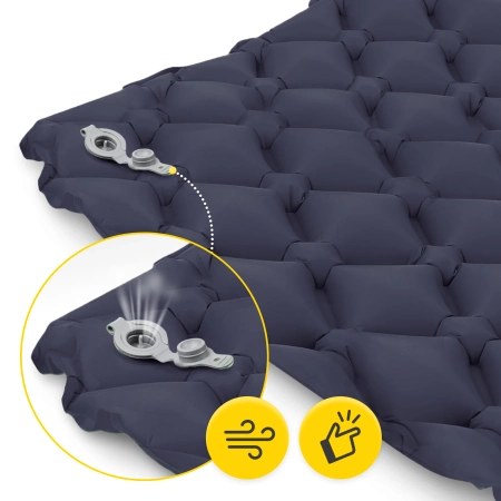 Saltea turistică gonflabilă pentru o persoană MOUNTAIN GOAT