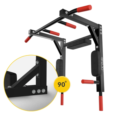 Bară de tracțiune 2 în 1 montată pe perete