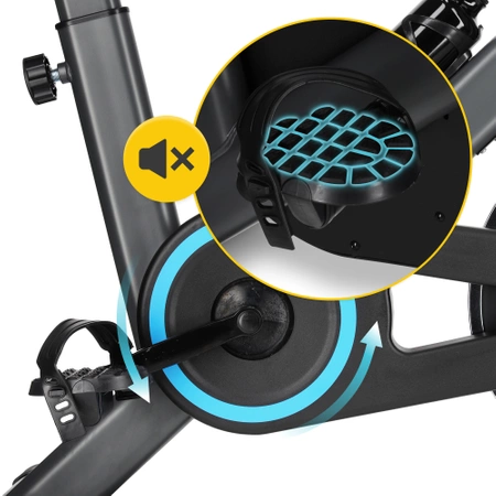 Bicicletă de spinning mecanică ULTRA