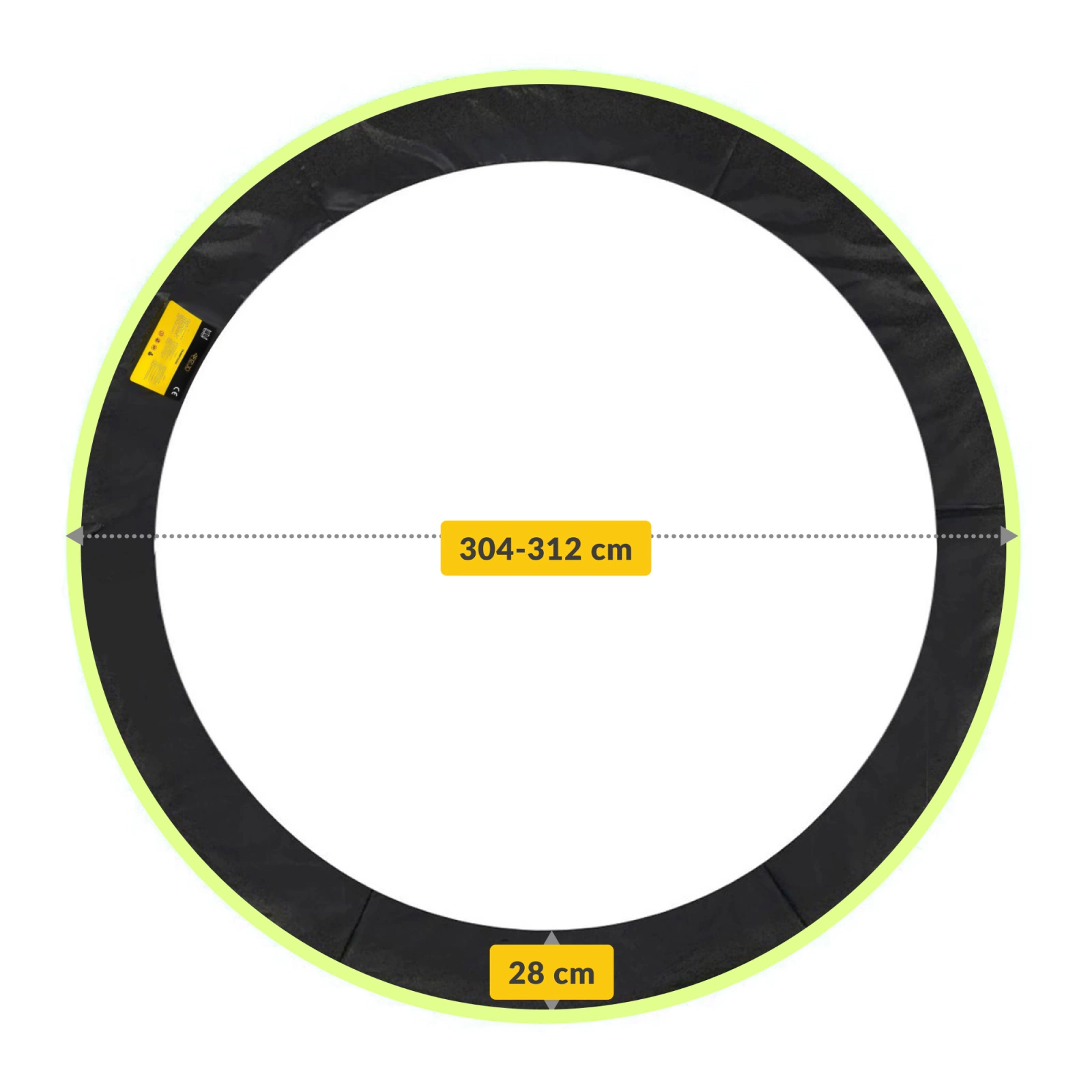 piankowa ochrona sprezyn trampoliny oslona mocna wytrzymala odporna