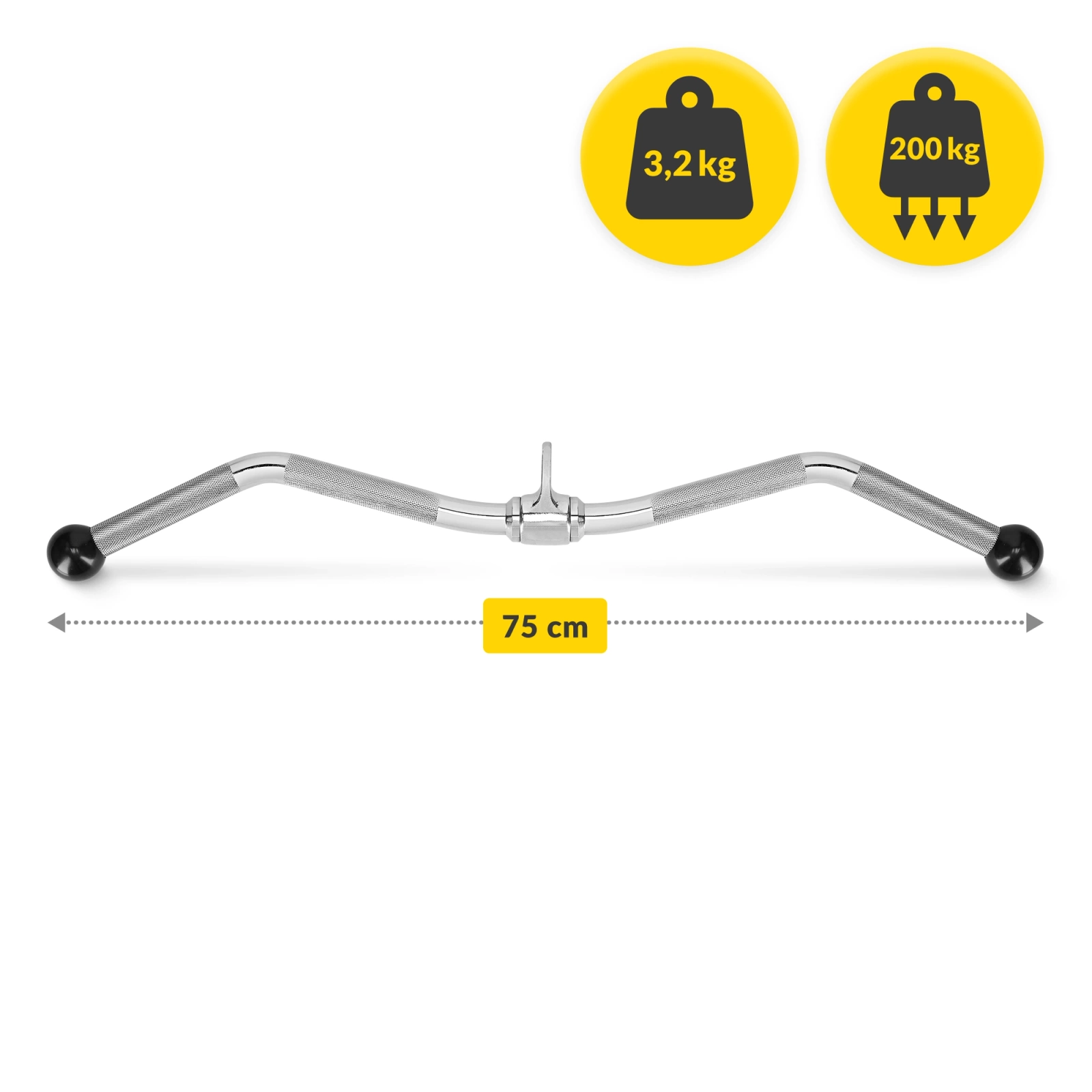 Bară pentru tracțiuni pliabilă