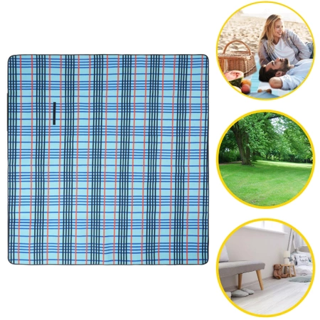 Pătură impermeabilă pentru picnic 200x200 cm