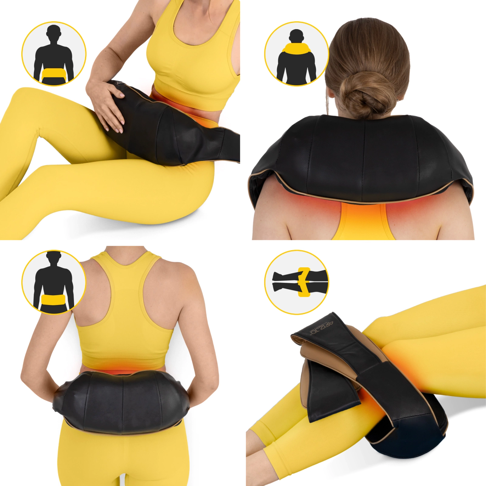 Masaj pentru gât și ceafă SHIATSU PRO+