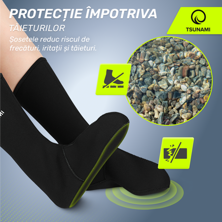 Șosete din neopren pentru înot de iarnă 44/45