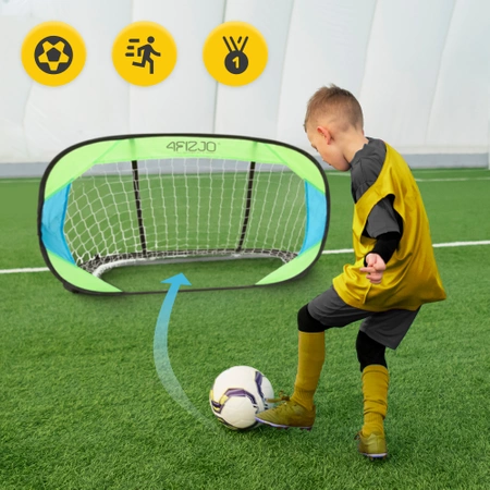 Set 2 porți de fotbal automontabile