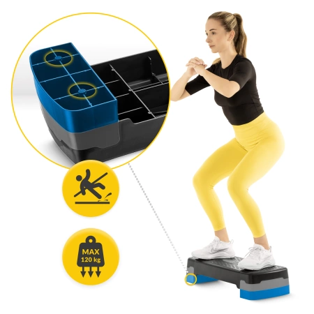 Stepper aerobic Standard cu 2 trepte