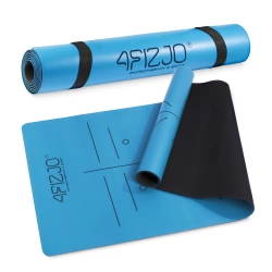 Saltea de exerciții din cauciuc anti-alunecare 4 mm