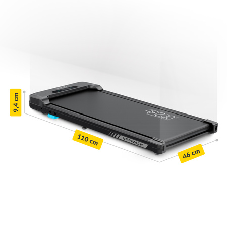 Banda de alergare electrică pliabilă MY-WALK pentru mersul pe jos