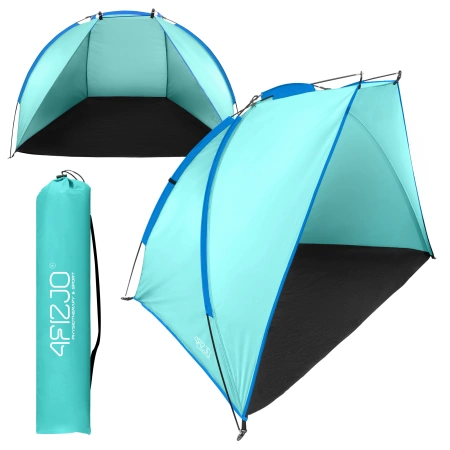 Cort de plajă PRO albastru deschis