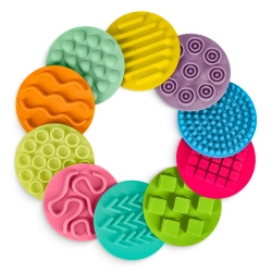 Discuri senzoriale pentru copii 10 cm set de 10 bucăți