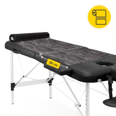 Tampon medical în rolă MED 70 cm x 50 m negru