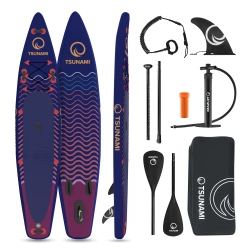 Placă SUP Touring TSUNAMI paddle board 380 cm T05T