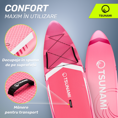 Placă SUP PRO TSUNAMI paddle board 350 cm T10