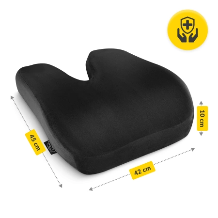 Perna ortopedică pentru spate PRO negru