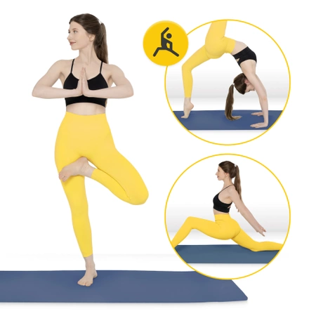 Saltea de exerciții TPE anti-alunecare 1 cm