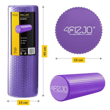 Rolă de masaj cu mini proeminențe CARE+ 45CM