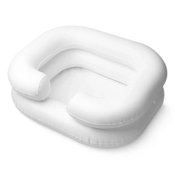 Piscină gonflabilă pentru spălarea capului în pat