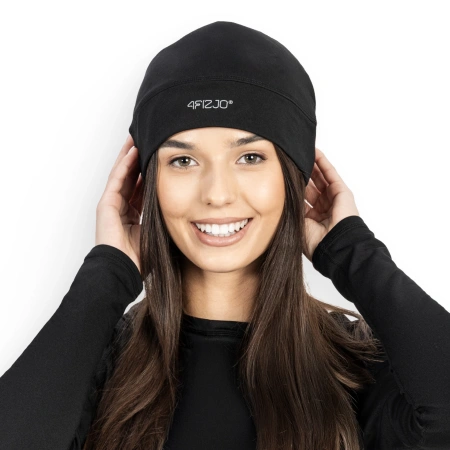 Căciulă termică unisex – elastică, neagră