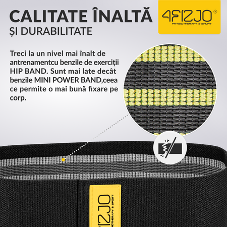 Set de benzi textile HIP BAND