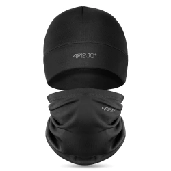 Set termic unisex – pălărie neagră + set snood, mărime universală