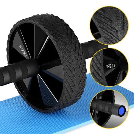 Roată de antrenament abdominal AB WHEEL PRO