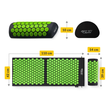 Covoraș clasică de presopunctură de mărime mare cu pernă XL