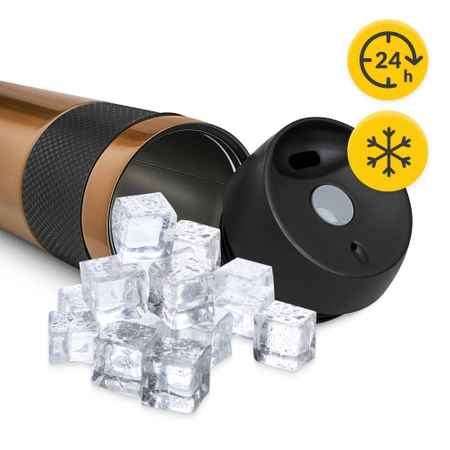 Cana termică Mountain Goat TRAVEL 450 ml maro