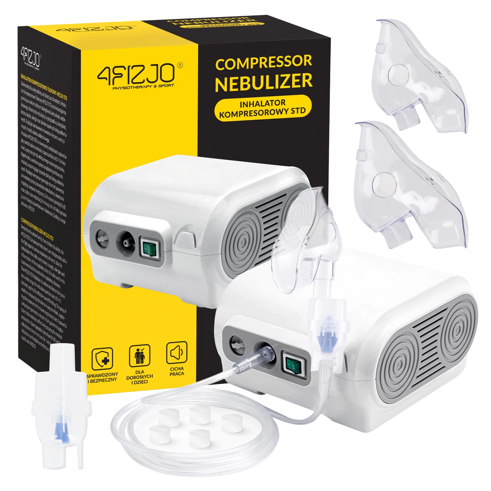 Compresor nebulizator inhalator STD