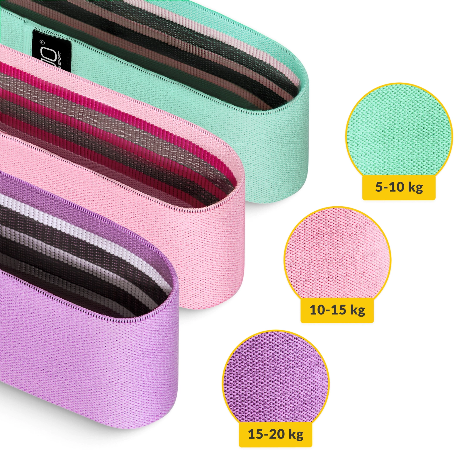 Set de Benzi Textile HIP BAND