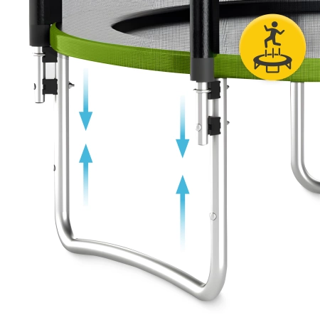 Trambulină de grădină pentru copii CLASSIC 374 cm 12FT