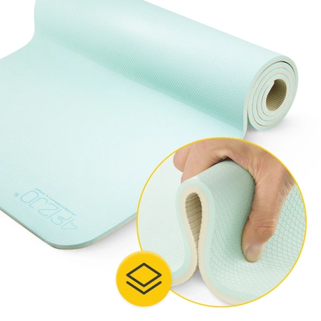 Saltea de exerciții TPE anti-alunecare 1 cm