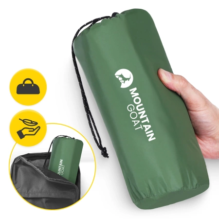 Saltea turistică gonflabilă pentru o persoană auto-umflabilă MOUNTAIN GOAT