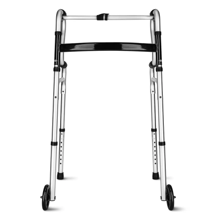 Balcon din aluminiu cu două funcții cu roți