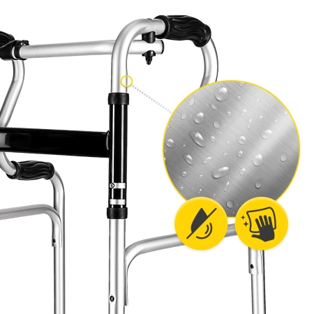 Balcon din aluminiu cu două funcții cu roți