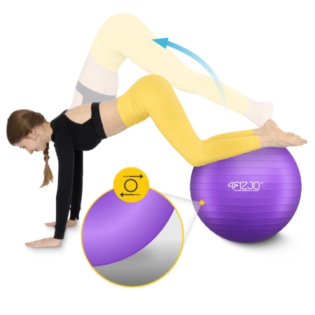 Minge gonflabilă de gimnastică pentru fitness 75 cm
