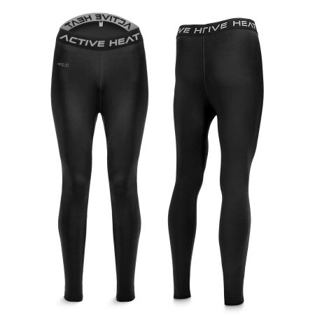Pantaloni termici unisex - negru, mărimea XL