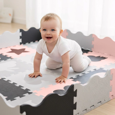 Set de puzzle din spumă 150x150 - „Animale”