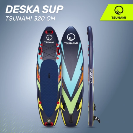 Placă SUP TSUNAMI Paddle Board 320 cm T08