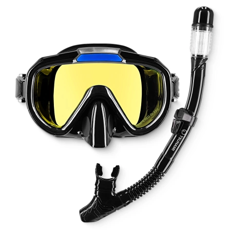 Mască de snorkelling cu snorkel