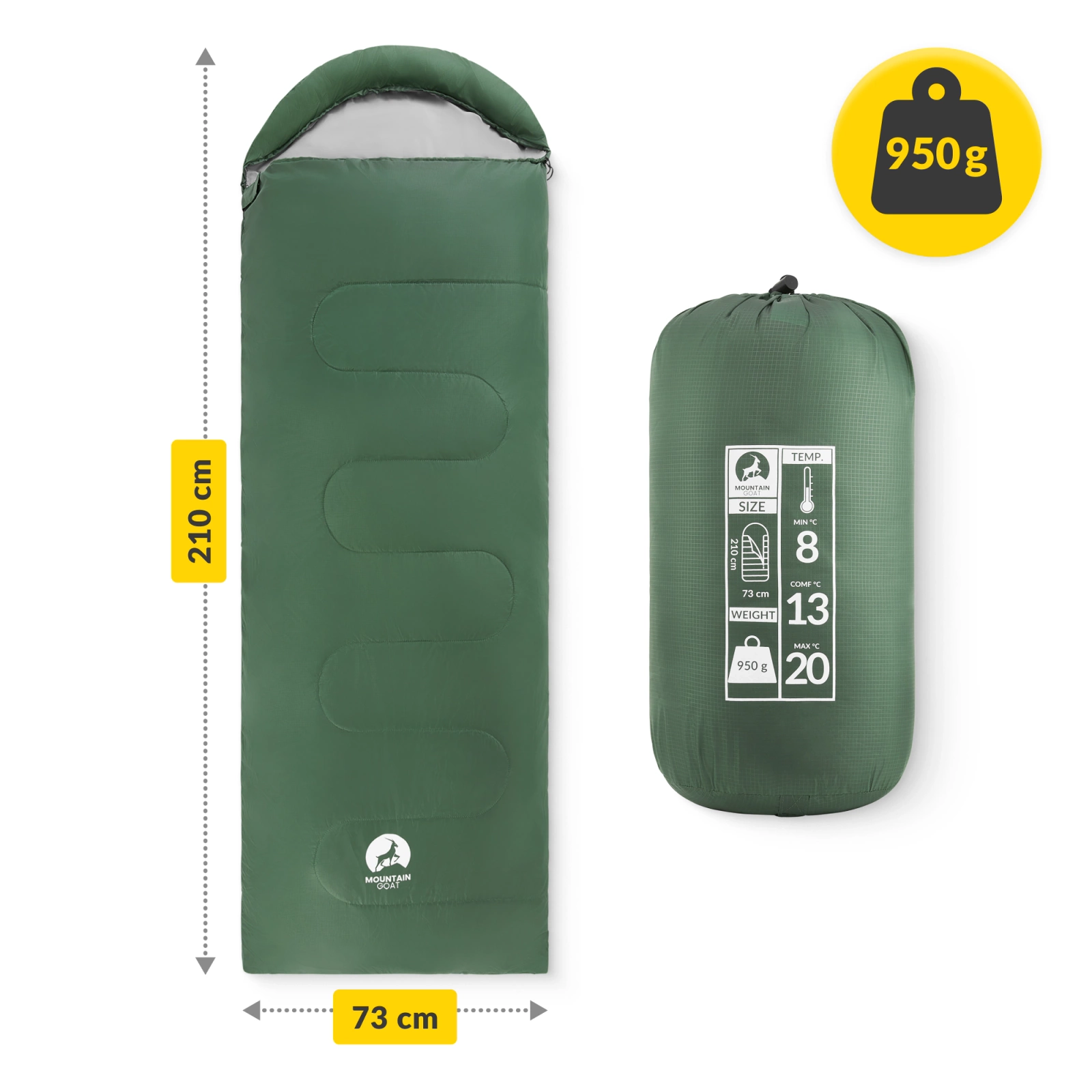 Sac de Dormit Mumie STANDARD