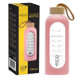 Sticlă pentru apă din sticlă, 750 ml